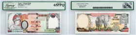 Nepal, 1000 Rupees 2002, Legacy - Gem New 65PPQ