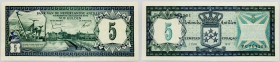 Netherlands Antilles, 5 Gulden 1972