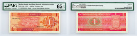 Netherlands Antilles / Dutch Administration, 1 Gulden 1970, PMG - Gem Uncirculated 65 EPQ