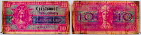 USA, Military, 10 Cents, Series 521
