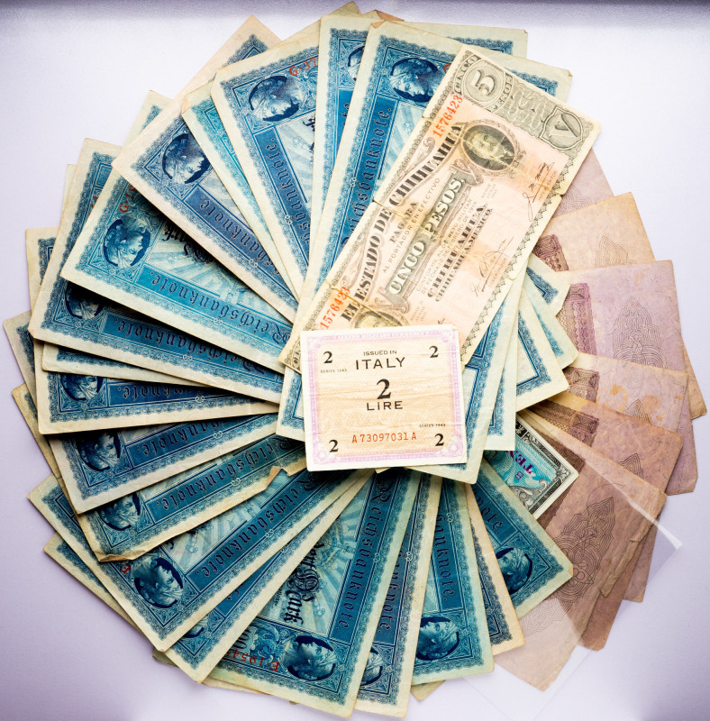 Banknotes, Lot of 27pcs Banknotes, Lot of 27pcs | circulation quality, sold as s...