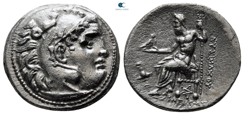 Kings of Thrace. Kolophon. Macedonian. Lysimachos 305-281 BC. Ιn the name and ty...