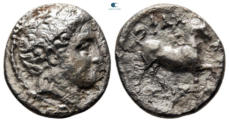 Thessaly. Phalanna circa 360-340 BC. 
Hemidrachm AR

16 mm, 2,31 g



nea...