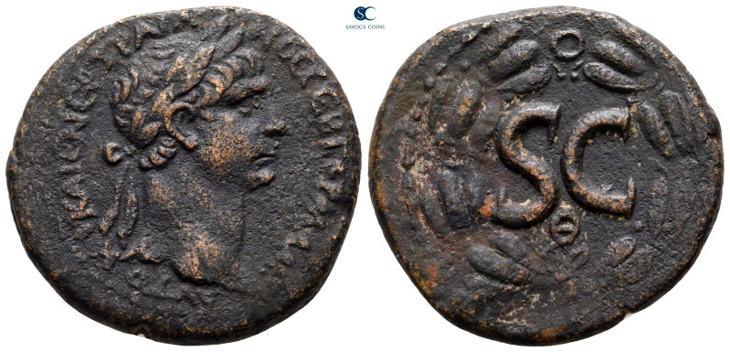 Seleucis and Pieria. Antioch. Trajan AD 98-117. 
Bronze Æ

29 mm, 15,54 g

...