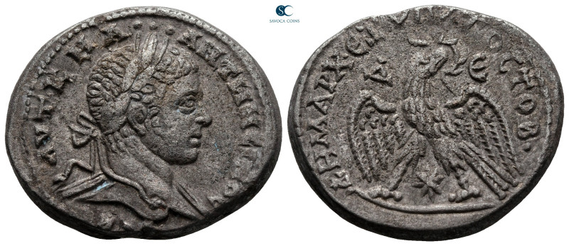 Seleucis and Pieria. Antioch. Elagabal AD 218-222. 
Billon-Tetradrachm

28 mm...