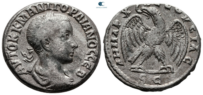 Seleucis and Pieria. Antioch. Gordian III AD 238-244. 
Billon-Tetradrachm

25...