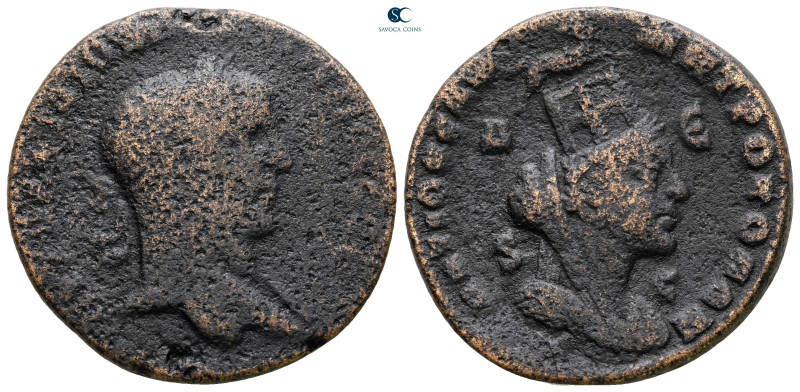 Seleucis and Pieria. Antioch. Philip II AD 247-249. 
Bronze Æ

28 mm, 16,09 g...