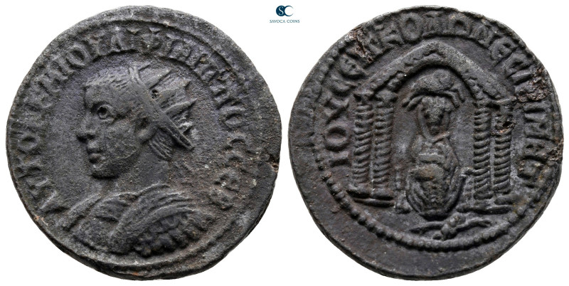 Mesopotamia. Nisibis. Philip II AD 247-249. 
Bronze Æ

25 mm, 11,50 g



...