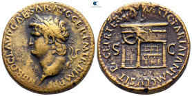 Italy. Nero.  AD 1600-1900.  Cast Paduan Medallion. Unknown maker
