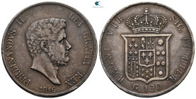 Italy. Napoli (Regno). Ferdinando II AD 1830-1859. 120 Grana Ar