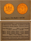 Japan 1 Sen 1924 (13) German Collector's Coin Card
Y# 42, N# 5434; Foil Coin; Rare German Card