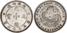 China Kwangtung 10 Cents 1890 - 1908 (ND)
Y# 200, Kann# 29, N# 7386; Silver; AUNC