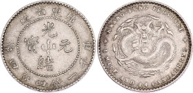China Kwangtung 20 Cents 1890 - 1908 (ND)
Y# 201, N# 15923; Silver 5.28 g.; Guangxu; XF