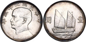China Republic 1 Dollar 1933 (22)
Y# 345, N# 16370; Silver 26.71 g.; "Junk dollar"; XF+, Sold as is, No returnes