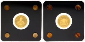 Chad 3000 Francs CFA 2019
Gold (0.999) 1/500 Oz; 30 Years of Fall of Berlin Wall, President Ronald Reagan; With original package & certificate