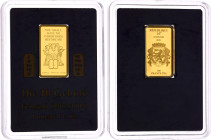Congo 100 Francs CFA 2021
Gold (.999) 0.31 g.; Serie Ten Commandments: I - "You shall have no other gods before me".; UNC