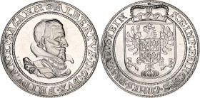 Czechoslovakia Silver Medal "Albert of Waldstein" 1934 (2010)
Silver 100.55 g., 50.5 mm., Proof; By P. Kazda; Albert of Waldstein, Duke of Friedland ...