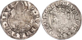 Austrian States Salzburg 1/2 Batzen 1533
Zöttl 282, Probszt 171, N# 73461; Silver; Matthäus Lang von Wellenburg; VF/XF, weak strike