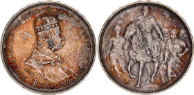 Hungary 1 Korona 1896 KB
KM# 487, ÉH# 1496, H# 2215, Adamo# K5.2, N# 15758; Silver; Franz Joseph I; Magyar Millennium; Kremnitz Mint; AUNC with nice ...