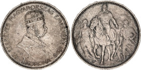 Hungary 1 Korona 1896 KB
KM# 487, N# 15758; Silver; Magyar Millennium; XF