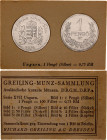 Hungary 1 Pengo 1926 BP German Collector's Coin Card
KM# 510, N# 7920; Miklos Horthy; Foil Coin; Rare German Card