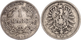 Germany - Empire 1 Mark 1878 J
KM# 7, N# 7031; Silver; Mintage 525350 pcs; VF
