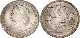 Great Britain 1 Crown 1893 - 1900 (ND) Modern Collectors Copy
Like KM# 783, N# 12800; Silver 29.55 g.; UNC