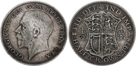 Great Britain 1/2 Crown 1928
KM# 835, N# 2754; Silver; George V; VF-