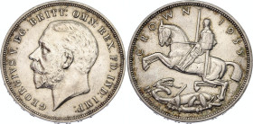 Great Britain 1 Crown 1935
KM# 842, Sp# 4048, N# 10337; Silver; George V; Silver Jubilee of Reign; London Mint; UNC