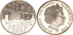 Alderney 5 Pounds 2012
KM# 234a, N# 92832; Silver., Proof; State Opening of Parliament