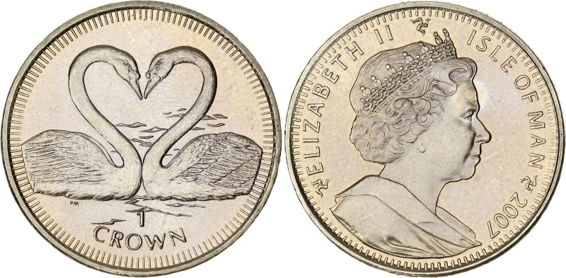 Isle of Man 1 Crown 2007
KM# 1313, N# 66557; Copper-nickel; Elizabeth II; UNC