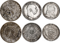 Austria Lot of 3 Coins 1628 -1912
Silver; Various Dates, Denominations & Rulers; VF/XF