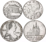 Austria Lot of 4 Coins 1924 -1967
Silver; VF-XF