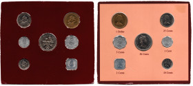 East Caribbean States Lot of 7 Coins 1965 -1981
UNC