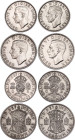 Great Britain Lot of 4 Coins 1941 - 1945
Silver; George VI; XF/AUNC