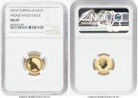 Elizabeth II gold "Wedge-Tailed Eagle" 15 Dollars (1/10 oz) 2016-P MS69 NGC, KM-Unl. HID09801242017 © 2022 Heritage Auctions | All Rights Reserved