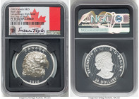 Elizabeth II silver Proof Extraordinary High Relief "Bald Eagle" 25 Dollars 2020 PR70 Ultra Cameo NGC, Canadian Royal mint, KM-Unl. Mintage: 4,000. Fi...