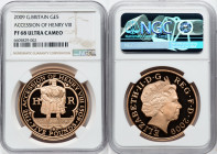 Elizabeth II gold Proof "Accession of Henry VIII" 5 Pounds 2009 PR68 Ultra Cameo NGC, KM1118b. HID09801242017 © 2022 Heritage Auctions | All Rights Re...