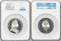 Elizabeth II silver Proof "King George I" 10 Pounds (5 oz) 2022 PR69 Ultra Cameo NGC, KM-Unl, S-Unl. Limited Edition Presentation Mintage: 275. Britis...