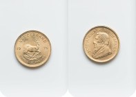 Republic gold Krugerrand (1 oz) 1975 UNC (Residue), KM73. HID09801242017 © 2022 Heritage Auctions | All Rights Reserved