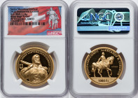 Confederation gold Proof Ultra High Relief "Uri Shooting Festival" 500 Francs 2022 PR70 Ultra Cameo NGC, Hab-118a. HID09801242017 © 2022 Heritage Auct...