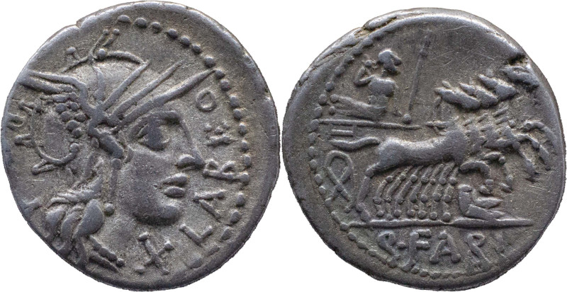 Roman Republic
Q. FABIUS LABEO. Rome. Circa 124 BC. AR Denarius 3.91 g. LABEO /...