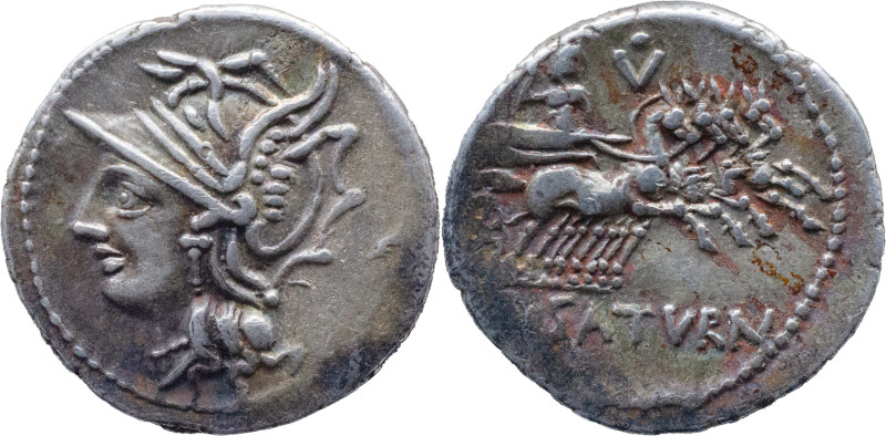 Roman Republic
L. APPULEIUS SATURNINUS. Rome. Circa 104 BC. AR Denarius 3.93 g....