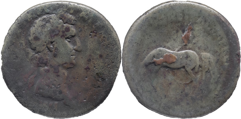 The Roman Empire
NERVA. Rome. Circa 96-98. AE Sestertius 26.45 g. IMP NERVA CAE...