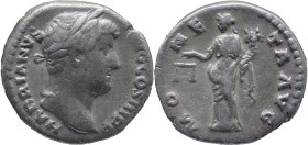 The Roman Empire
HADRIAN. Rome. Circa 117-138. AR Denarius 3.13 g. HADRIANVS AVG COS III P P, Laureate, draped and cuirassed bust right / MONETA AVG,...