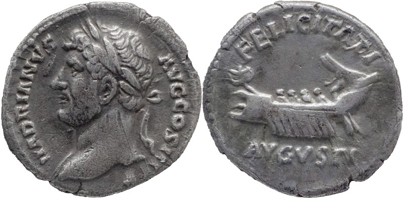 The Roman Empire
HADRIAN. Rome. Circa 117-138. AR Denarius 2.87 g. HADRIANVS AV...