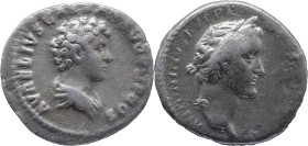 The Roman Empire
ANTONINUS PIUS. Rome. Circa 138-161. AR Denarius 2.55 g. ANTONINVS AVG PIVS P P TR P COS III, Laureate head of Antoninus Pius right ...
