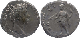 The Roman Empire
MARCUS AURELIUS (Caesar). Rome. Circa 139-161. AR Denarius 2.86 g. AVRELIVS CAES ANTON AVG PII F, Bare head right / TR POT XI COS II...