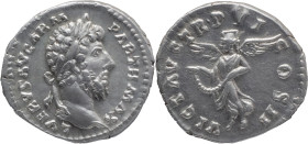 The Roman Empire
LUCIUS VERUS. Rome. Circa 161-169. AR Denarius 3.53 g. L VERVS AVG ARM PARTH MAX, Laureate head right / VICT AVG TR P VI COS II, Vic...