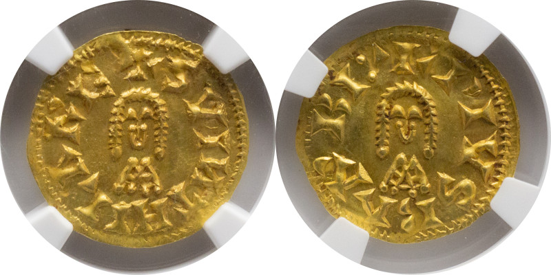 Visigothic Kingdom
Swinthila. Barbi mint. Circa 621-631. AU Tremissis 1.44 g. +...